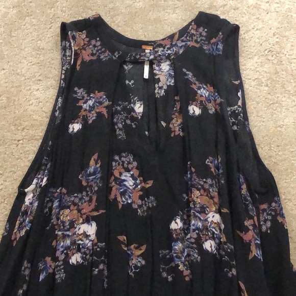 Free People flowy keyhole tank dress S - Picture 2 of 3